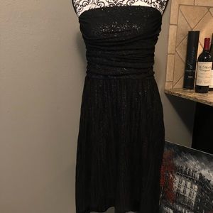 Express 12 Strapless dress